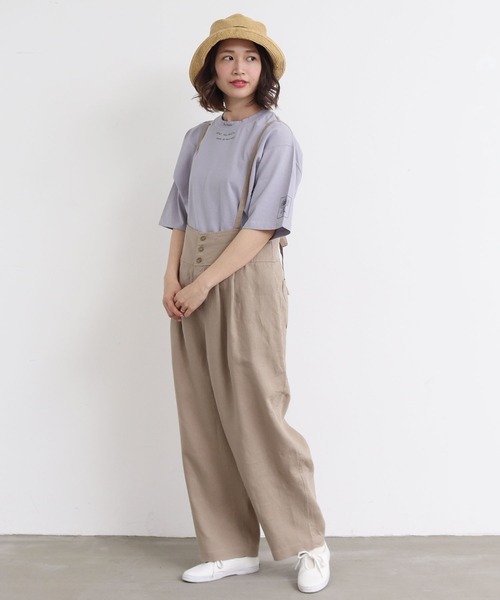 ★日本製 robe de chambre リネン テーパード キャロット パンツ ☆日本製 robe de chambre リネン テーパード キャロット パンツ