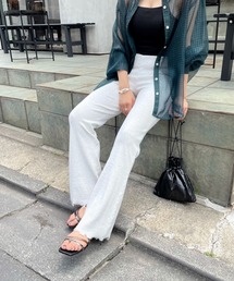 WHO'S WHO gallery | リブダメージパンツ(スラックス)