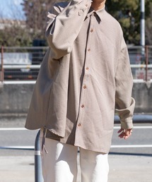 サイドストリングルーズシャツ