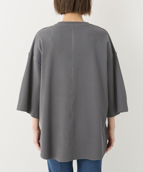 Simplicite（サンプリシテ）の「パフスリーブチュニック◆（Tシャツ/カットソー・レディース・ホワイト/チャコールグレー/アイボリー・FREE）」の11枚目の写真