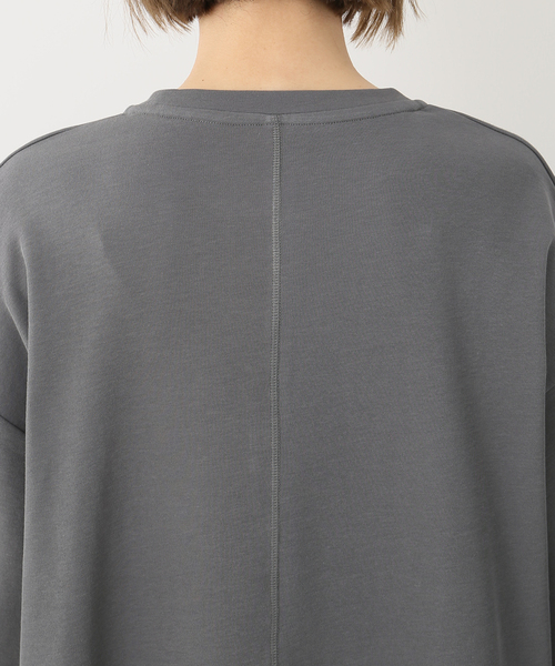 Simplicite（サンプリシテ）の「パフスリーブチュニック◆（Tシャツ/カットソー・レディース・ホワイト/チャコールグレー/アイボリー・FREE）」の8枚目の写真