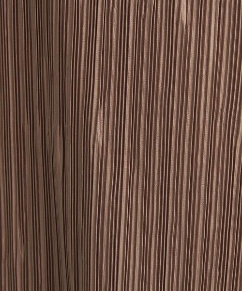 green label relaxing（グリーンレーベルリラクシング）の「FFC ランダム プリーツ ワンピース + パンツ ペアアップ（ワンピース・レディース・ライトブルー/ブラウン/ナチュラル・FREE）」の15枚目の写真