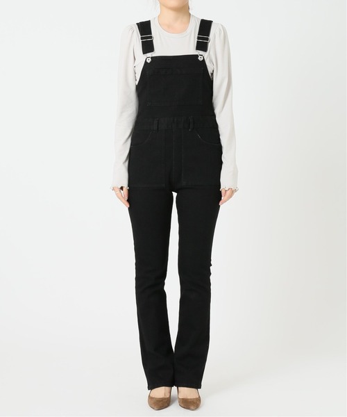 U by SPICK&SPAN(ユーバイスピックアンドスパン)の「≪追加≫U-ginal タイトデニムオールインワン2◆(つなぎ/オールインワン・レディース・ブラック/ネイビー/ブルー系その他・38/36/34)」の19枚目の写真