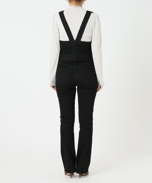 U by SPICK&SPAN(ユーバイスピックアンドスパン)の「≪追加≫U-ginal タイトデニムオールインワン2◆(つなぎ/オールインワン・レディース・ブラック/ネイビー/ブルー系その他・38/36/34)」の9枚目の写真