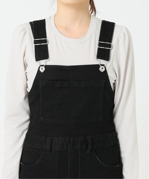 U by SPICK&SPAN(ユーバイスピックアンドスパン)の「≪追加≫U-ginal タイトデニムオールインワン2◆(つなぎ/オールインワン・レディース・ブラック/ネイビー/ブルー系その他・38/36/34)」の22枚目の写真