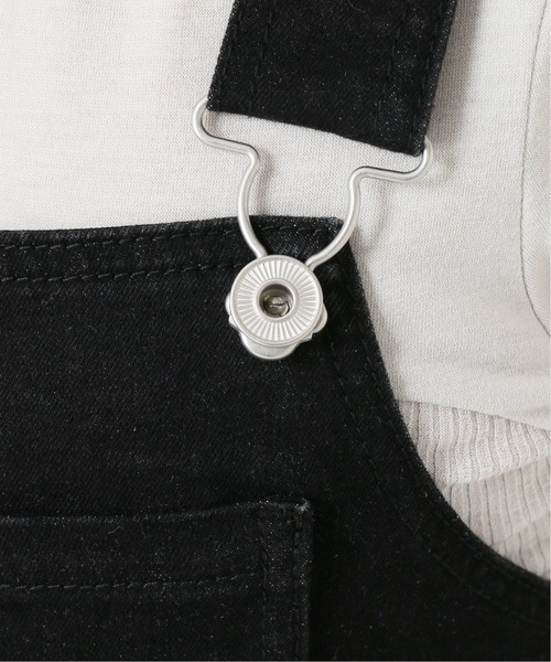 U by SPICK&SPAN(ユーバイスピックアンドスパン)の「≪追加≫U-ginal タイトデニムオールインワン2◆(つなぎ/オールインワン・レディース・ブラック/ネイビー/ブルー系その他・38/36/34)」の10枚目の写真