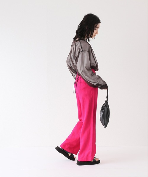 JOINT WORKS（ジョイントワークス）の「J-アサコンバックレースアップパンツ（その他パンツ・レディース・チャコールグレー/ピンク/ブルー・SMALL/MEDIUM）」の14枚目の写真