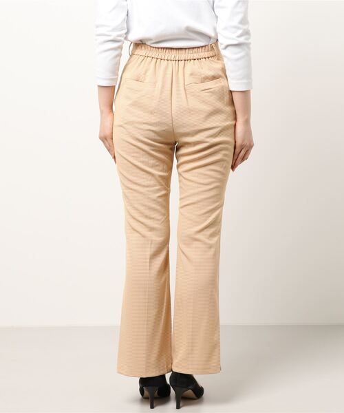 archives（アルシーヴ）の「【入荷禁止】チェックフレアパンツ（その他パンツ・レディース・ブルー/ベージュ/グリーン/ブラウン/オレンジ・MEDIUM）」の7枚目の写真