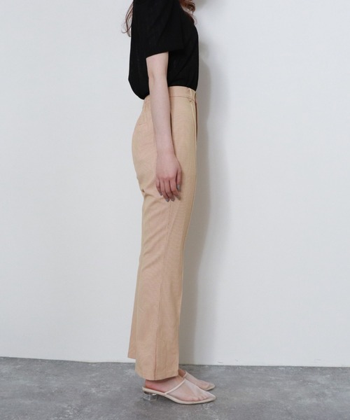 archives（アルシーヴ）の「【入荷禁止】チェックフレアパンツ（その他パンツ・レディース・ブルー/ベージュ/グリーン/ブラウン/オレンジ・MEDIUM）」の18枚目の写真