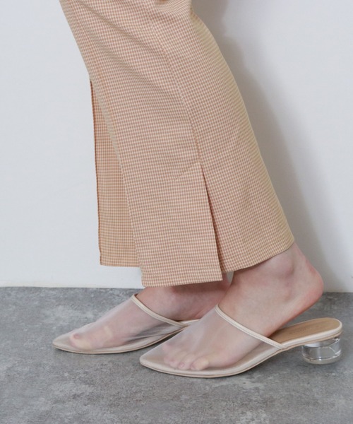 archives（アルシーヴ）の「【入荷禁止】チェックフレアパンツ（その他パンツ・レディース・ブルー/ベージュ/グリーン/ブラウン/オレンジ・MEDIUM）」の16枚目の写真