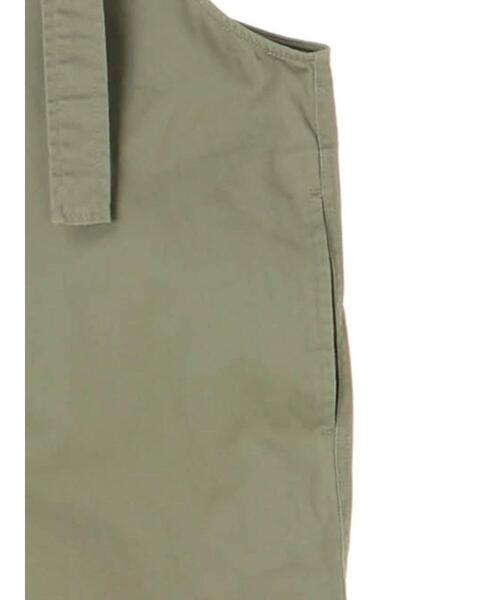 Green　Parks（グリーンパークス）の「ワイドストレートオーバーオール＊（サロペット/オーバーオール・レディース・チャコールグレー/カーキ/ナチュラル・FREE）」の22枚目の写真