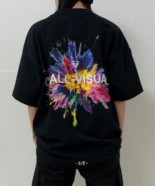A4A（エーフォーエー）の「A4A/エーフォーエー/スプラッシュ半袖Tシャツ（Tシャツ/カットソー・メンズ・ホワイト/ブラック・FREE）」の2枚目の写真