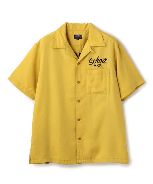 schott（ショット）の「Schott/ショット/LYOCELL SS BOWLING