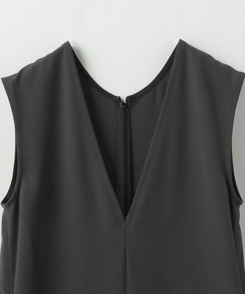 UNITED ARROWS & SONS（ユナイテッドアローズアンドサンズ）の「UNITED ARROWS & SONS by DAISUKE OBANA WOMEN Ⅲ ALL IN ONE（つなぎ/オールインワン・レディース・ブラック/ダークグレー・SMALL/MEDIUM）」の7枚目の写真