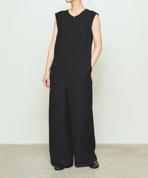 UNITED ARROWS & SONS（ユナイテッドアローズアンドサンズ）の「UNITED ARROWS & SONS by DAISUKE OBANA WOMEN Ⅲ ALL IN ONE（つなぎ/オールインワン・レディース・ブラック/ダークグレー・SMALL/MEDIUM）」の20枚目の写真