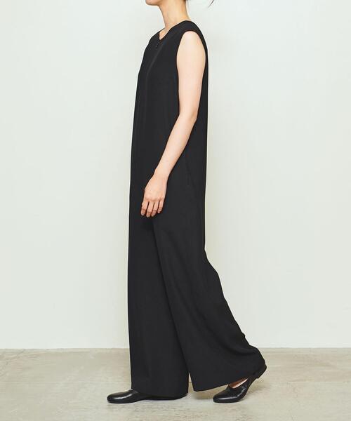 UNITED ARROWS & SONS（ユナイテッドアローズアンドサンズ）の「UNITED ARROWS & SONS by DAISUKE OBANA WOMEN Ⅲ ALL IN ONE（つなぎ/オールインワン・レディース・ブラック/ダークグレー・SMALL/MEDIUM）」の19枚目の写真