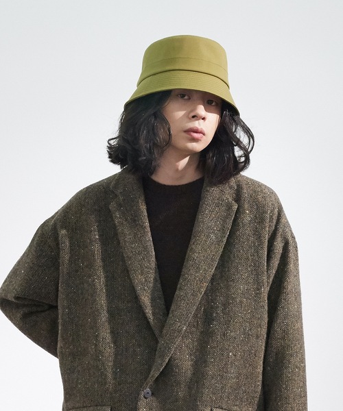 Dulcamara（ドゥルカマラ）の「よそいきバケットHAT -YOSOIKI-（ハット・メンズ・ブラック/モカ/オリーブ・FREE）」の3枚目の写真