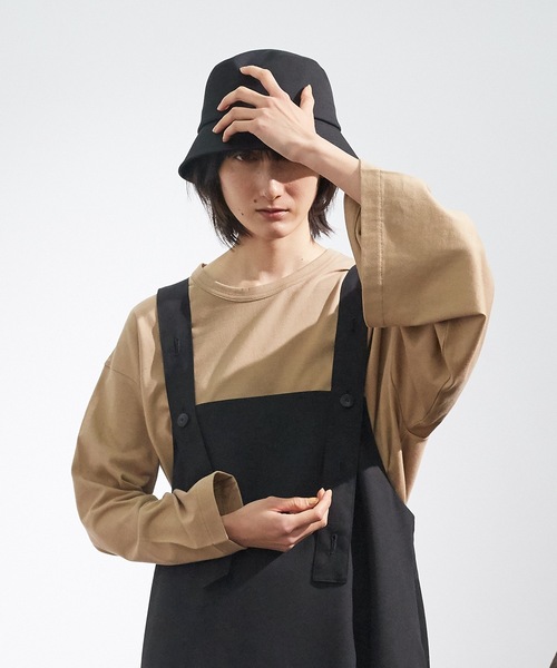 Dulcamara（ドゥルカマラ）の「よそいきバケットHAT -YOSOIKI-（ハット・メンズ・ブラック/モカ/オリーブ・FREE）」の4枚目の写真