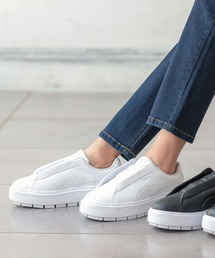 [PUMA] プーマ　バスケットプラットフォームトレースライトスリッポン