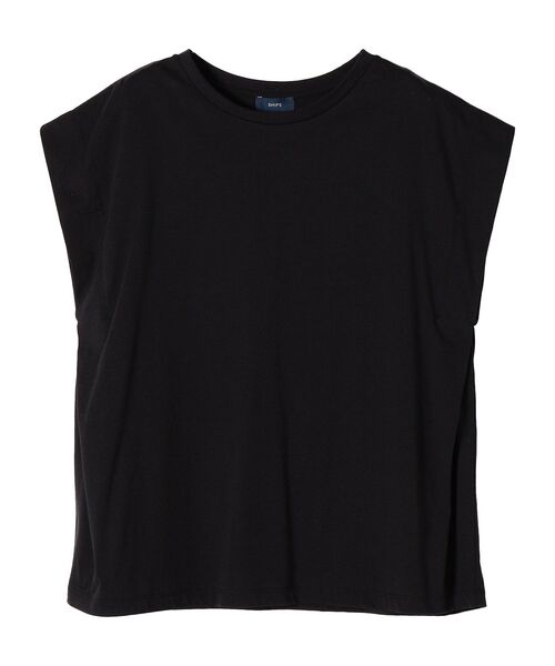 SHIPS(シップス)の「ショルダータックプルオーバー◆(Tシャツ/カットソー・レディース・ホワイト/ブラック/カーキ/ラベンダー・ONE SIZE)」の12枚目の写真