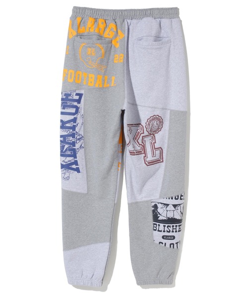 XLARGE（エクストララージ）の「PATCHWORK SWEAT PANTS（その他パンツ・メンズ・ブラック/アッシュ・S/M/L/XL）」の16枚目の写真