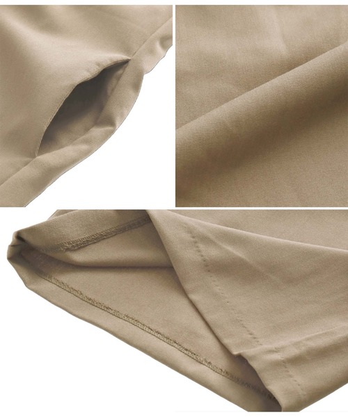 Alluge（アルージュ）の「後ろタックデザインコンビネゾン（つなぎ/オールインワン・レディース・グレイッシュベージュ/ライトベージュ/ブラック・FREE）」の16枚目の写真