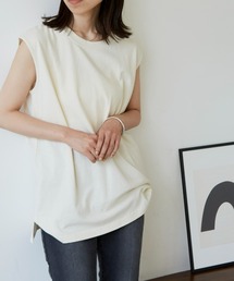 ヘヴィーウェイトコットンノースリーブTシャツ（セットアップ対応）