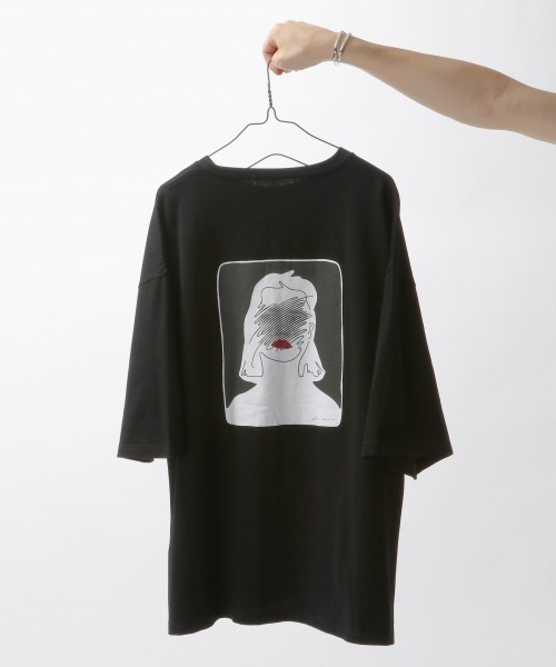 グラフィックビッグプリントTシャツ (TOWN) HARE（ハレ）の「グラフィックビッグプリントTEE by AICON (HARE