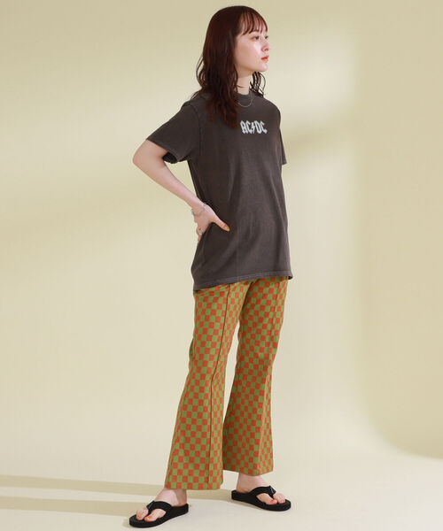 GOOD ROCK SPEED（グッドロックスピード）の「【WEB限定】GOOD ROCK SPEED / ACDC Tシャツ（Tシャツ/カットソー・レディース・ブラウン・ONE SIZE）」の13枚目の写真