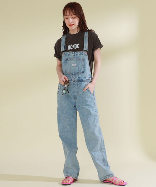 GOOD ROCK SPEED（グッドロックスピード）の「【WEB限定】GOOD ROCK SPEED / ACDC Tシャツ（Tシャツ/カットソー・レディース・ブラウン・ONE SIZE）」の15枚目の写真