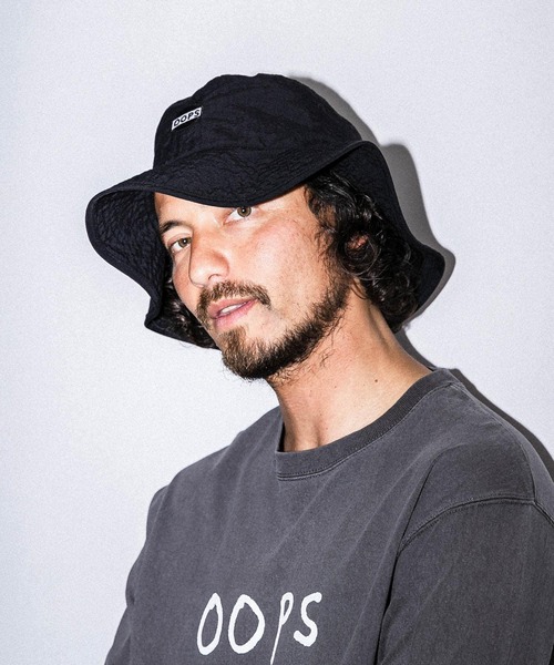 URBAN RESEARCH Sonny Label（アーバンリサーチサニーレーベル）の「OOPS　バケットハット（ハット・メンズ・ホワイト/ブラック/ベージュ・FREE）」の5枚目の写真