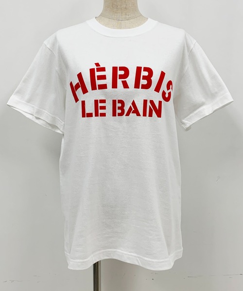 PICCIN（ピッチン）の「レギュラーフィットフロッキーロゴTシャツ（HERBIS）（Tシャツ/カットソー・レディース・ホワイト/チャコールグレー/ベージュ・M）」の17枚目の写真