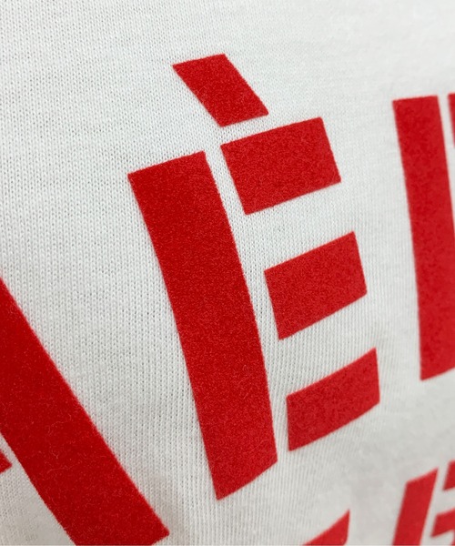 PICCIN（ピッチン）の「レギュラーフィットフロッキーロゴTシャツ（HERBIS）（Tシャツ/カットソー・レディース・ホワイト/チャコールグレー/ベージュ・M）」の8枚目の写真