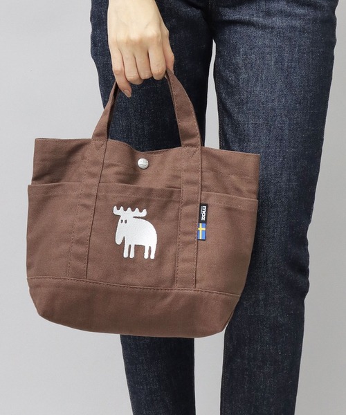 moz(モズ)の「キャンバス ミニトートバッグ(トートバッグ・レディース・ホワイト/ブラック/ベージュ/グレー/ブルー/ホワイト系その他/ブラック系その他/ブラック系その他2/グリーン/インディゴブルー/ピンク/ホワイト系その他3/ホワイト系その他2/マスタード/ワインレッド/ブラウン/ネイビー/オレンジ/ホワイト系その他4/パープル/グリーン系その他/サックスブルー・FREE)」の10枚目の写真