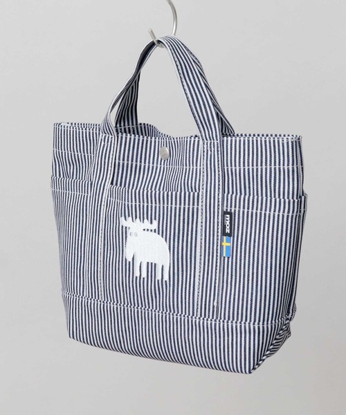 【美品・レア‼️】JAM  MADE × MADSAKI ミニトートXS 江坂ジーンズ・オレンジ取手「レトロ横丁」デニム・ミニトート