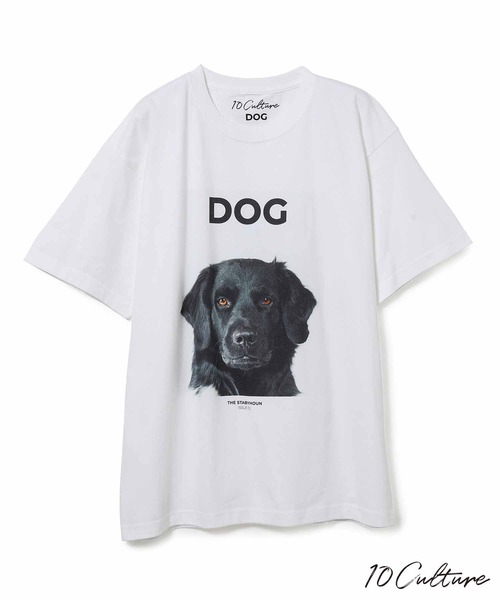 ADAM ET ROPE'（アダムエロペ）の「【DOG MAGAZINE×10C】《Lサイズ～》PHOTO T-SHIRTS（Tシャツ/カットソー・メンズ・ホワイト系その他2/スミクロ/ブラウン系その他/ブラック系その他/ベージュ系その他/ホワイト系その他/グレー・XL/L）」の4枚目の写真