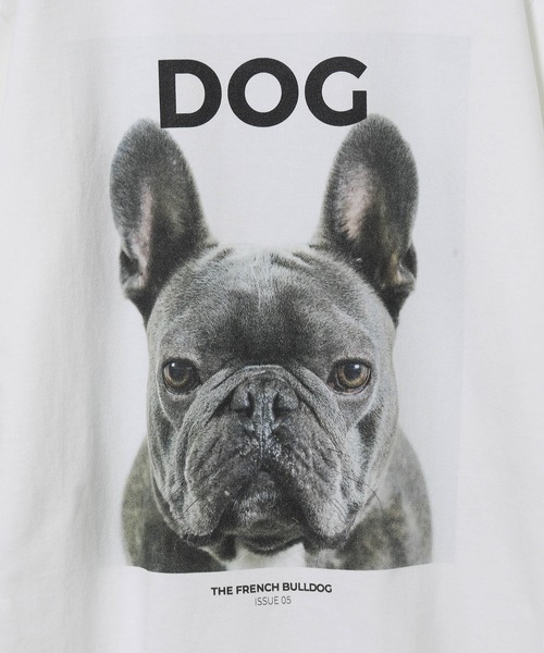 ADAM ET ROPE'（アダムエロペ）の「【DOG MAGAZINE×10C】《Lサイズ～》PHOTO T-SHIRTS（Tシャツ/カットソー・メンズ・ホワイト系その他2/スミクロ/ブラウン系その他/ブラック系その他/ベージュ系その他/ホワイト系その他/グレー・XL/L）」の11枚目の写真