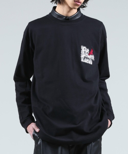 GalaabenD(ガラアーベント)の「ロゴ刺繍ロングスリーブTシャツ(Tシャツ/カットソー・メンズ・ホワイト/ブラック・M/L)」の2枚目の写真