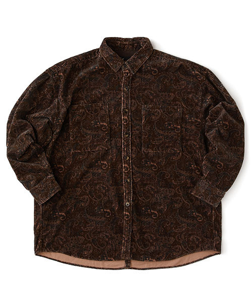 FAT(エフエイティー)の「WALESLEY(シャツ/ブラウス・メンズ・ブラウン・JUMBO(XXL)/TITCH(M))」の1枚目の写真
