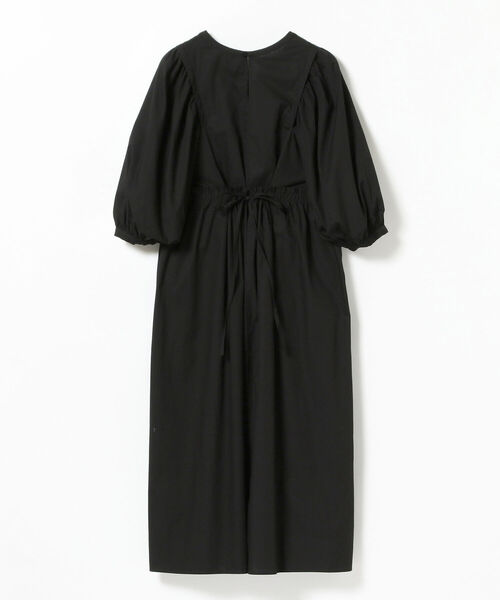 Ray BEAMS（レイビームス）の「Ray BEAMS / バック ギャザー パフスリーブ ワンピース（ワンピース・レディース・ブラック/ベージュ/バイオレット・ONE SIZE）」の5枚目の写真