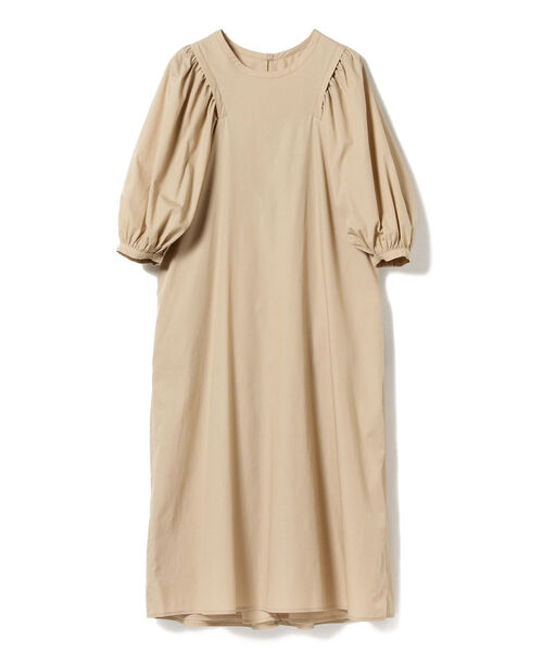 Ray BEAMS（レイビームス）の「Ray BEAMS / バック ギャザー パフスリーブ ワンピース（ワンピース・レディース・ブラック/ベージュ/バイオレット・ONE SIZE）」の11枚目の写真