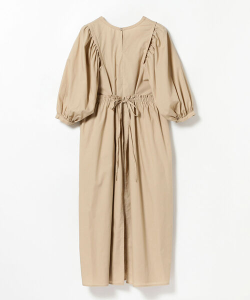 Ray BEAMS（レイビームス）の「Ray BEAMS / バック ギャザー パフスリーブ ワンピース（ワンピース・レディース・ブラック/ベージュ/バイオレット・ONE SIZE）」の16枚目の写真