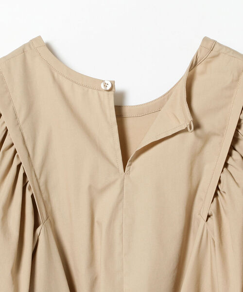 Ray BEAMS（レイビームス）の「Ray BEAMS / バック ギャザー パフスリーブ ワンピース（ワンピース・レディース・ブラック/ベージュ/バイオレット・ONE SIZE）」の17枚目の写真