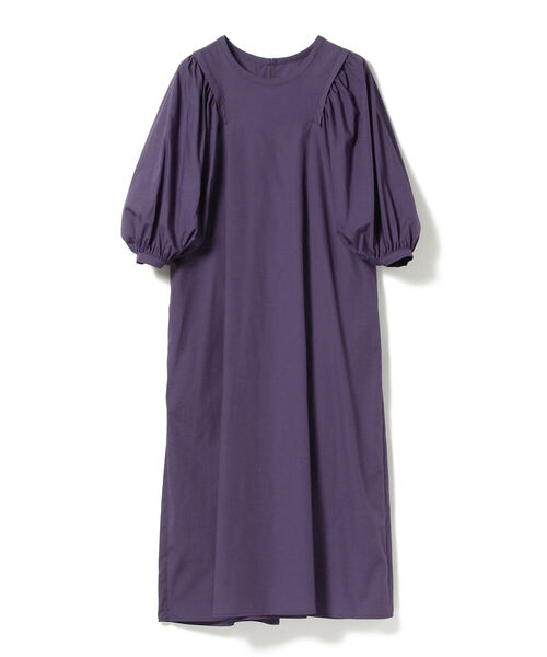 Ray BEAMS（レイビームス）の「Ray BEAMS / バック ギャザー パフスリーブ ワンピース（ワンピース・レディース・ブラック/ベージュ/バイオレット・ONE SIZE）」の22枚目の写真