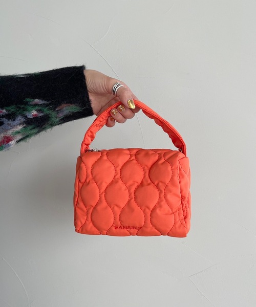 SANSeLF(サンセルフ)の「Se 2way ポーチバッグ 【SANSeLF】sana21a001(ハンドバッグ・レディース・ピンク/オレンジ/グリーン/ブラック/ホワイト/グリーン系その他/ピンク系その他/ブルー系その他/カーキ/オレンジ系その他/ライトパープル/ライトグリーン/ライトイエロー/ホワイト系その他/ライトピンク/オリーブ・FREE)」の16枚目の写真