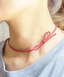 Fun & Daily（ファンアンドデイリー）の「F&D : シンプリースウェードチョーカー（チョーカー）」