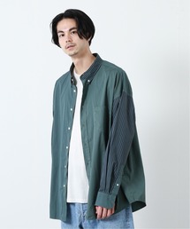 【TRISECT 2】【THOMAS MAISON】FAT ボタンダウン シャツ 【ルクア店/WEB限定】