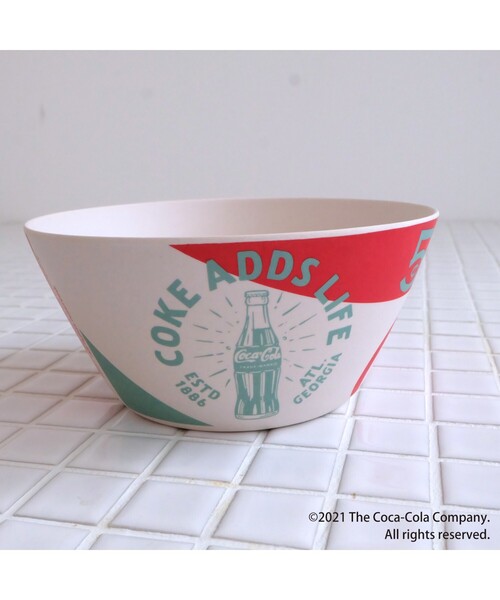 Coca Cola(コカコーラ)の「◆Coca-Cola (コカ・コーラ) バンブーボウル RD(食器・レディース・その他・00)」の5枚目の写真