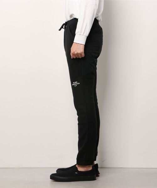 NUMBER (N)INE（ナンバーナイン）の「FLEECE JERSEY TRACK PANTS / フリースジャージ トラックパンツ（その他パンツ・メンズ・ブラック・3/2/4）」の4枚目の写真