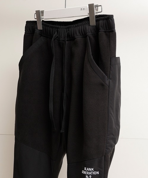 NUMBER (N)INE（ナンバーナイン）の「FLEECE JERSEY TRACK PANTS / フリースジャージ トラックパンツ（その他パンツ・メンズ・ブラック・3/2/4）」の12枚目の写真